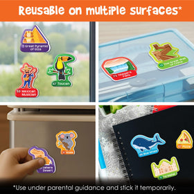 Imagimake Mapology continents graphics to help spatial awareness