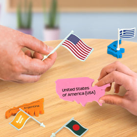Imagimake Mapology country shapes pieces enable hands-on geography