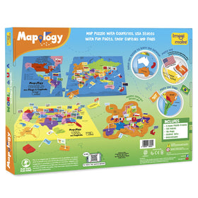 Imagimake Mapology puzzle fosters family bonding during screen free play