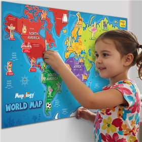 Imagimake Mapology instruction book guides engaging activities