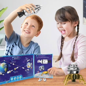 Imagimake Mapology magnetic astronauts pieces enabling space mission simulations