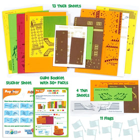 Imagimake Mapology taj mahal assembly: hands-on architectural learning opportunity.
