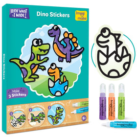 Imagimake markers and googly eyes included for quick, imaginative crafts