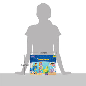 Imagimake Mirror Mosaic ocean craft kit for birthdays and playtime.