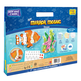 Imagimake Mirror Mosaic safety standards ensure kid-friendly crafting.