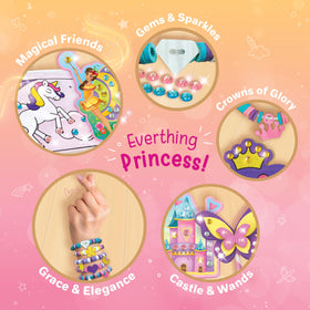 Imagimake Princess Craft Kit butterfly wands ready for magical storytelling and decor.