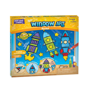 Imagimake suction cups let kids hang finished art on windows.