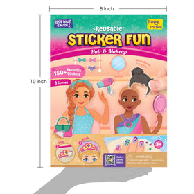 Imagimake Travel-friendly sticker set ready for car rides and plane trips