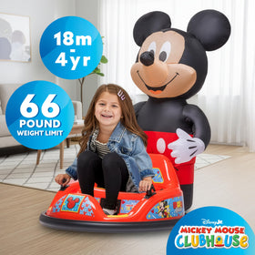 Imaginair 6V bumper car remote control enables parent-guided safety during play.