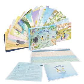 Imagine Meditation Kit for Kids teacher-friendly toolkit for mindful classrooms.