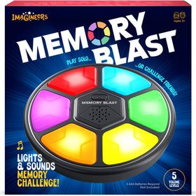 Imagineers Memory Blast lights guide the sequence to improve focus during play
