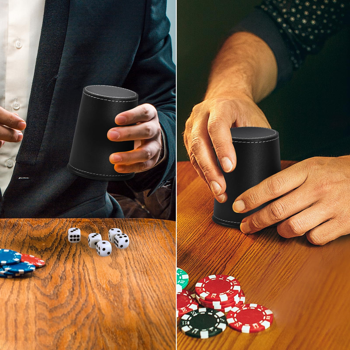 Ideal for craps and backgammon at home or pubs.