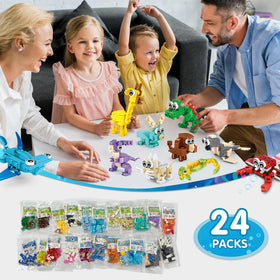 IMCUAMK ocean series penguin and whale figures promote imaginative play.