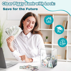 Imeepa piggy bank gift idea – ideal for kids and adults to stay organized.