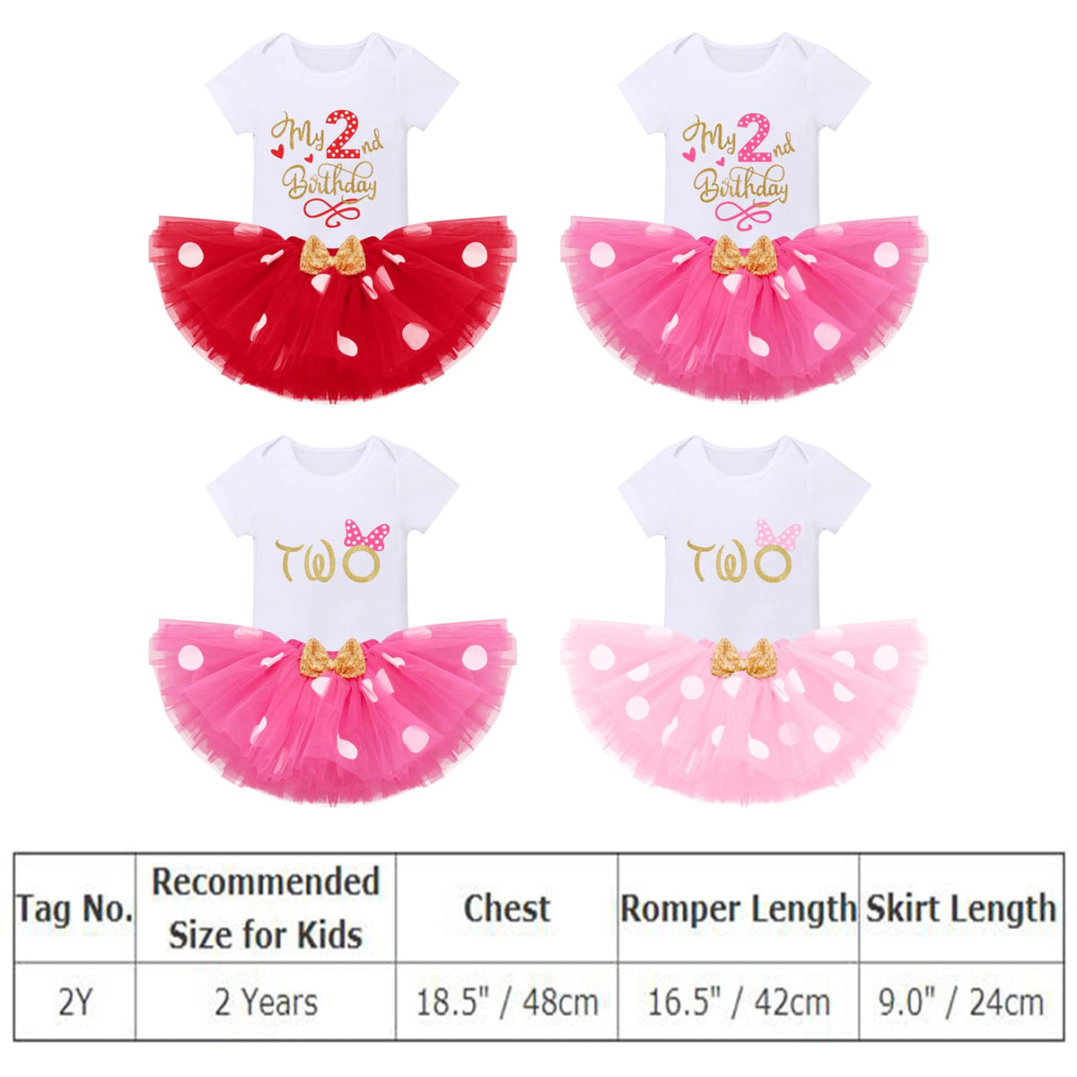 IMEKIS complete birthday outfit set ideal for parties and photos