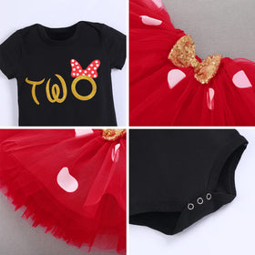 IMEKIS shiny sequins bowknot at waist for party flair