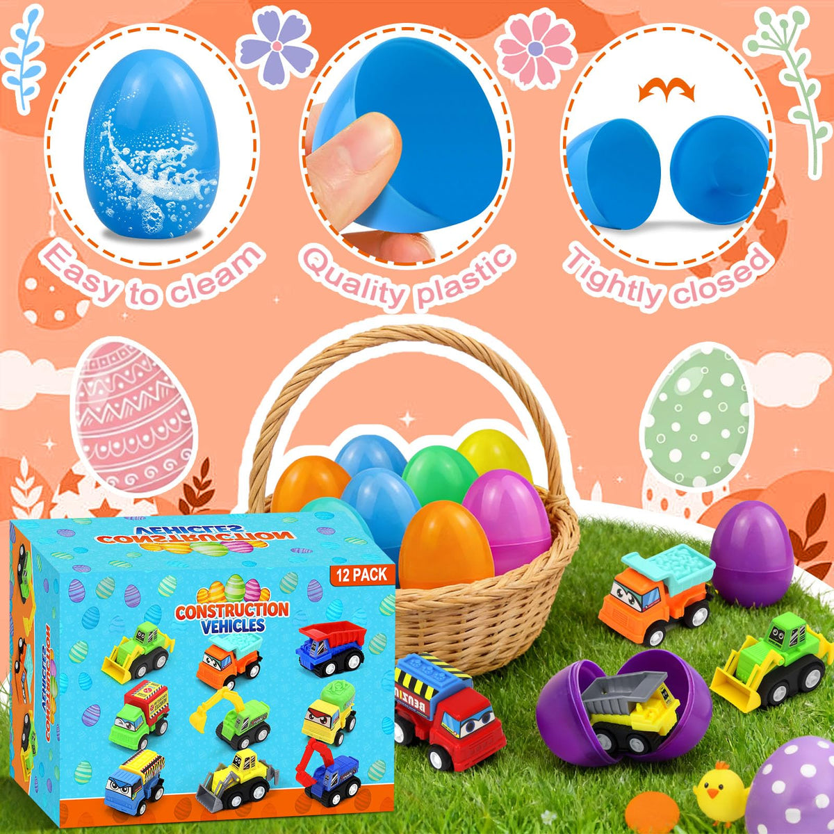 iMiibel basket stuffing idea with toy-filled eggs