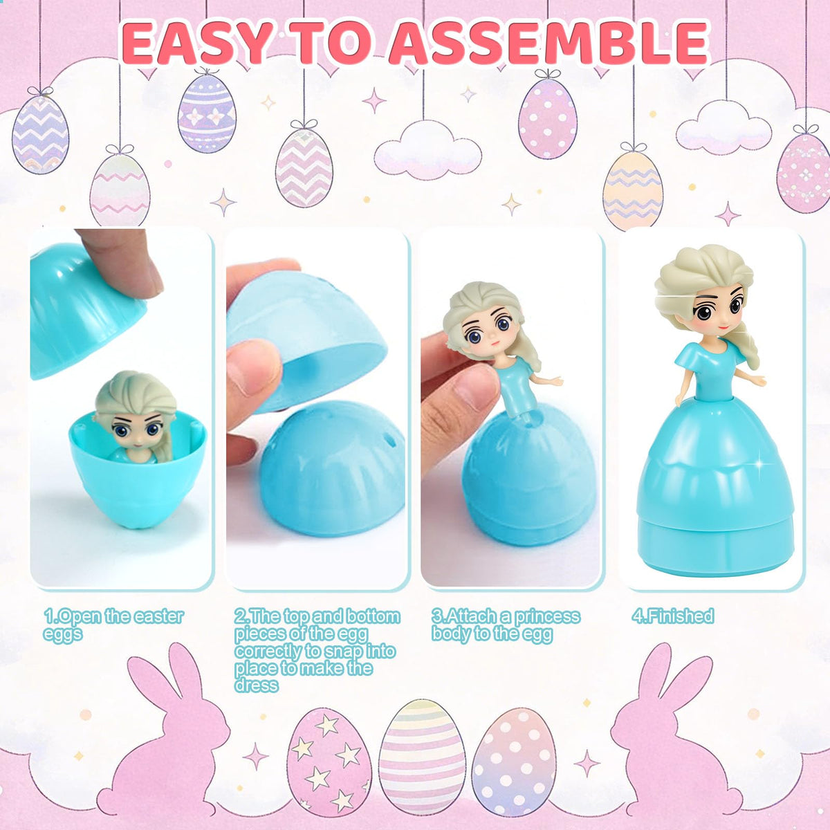 iMiibel easy-to-hide eggs simplify organizing an Easter hunt.