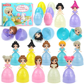 iMiibel princess eggs with assorted designs for exciting egg hunts.