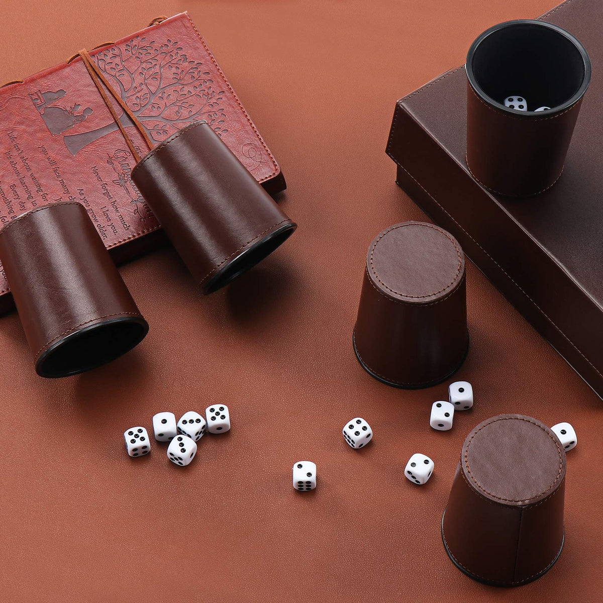 ImnBest 14mm six-sided dice ensure consistent results in casual play.