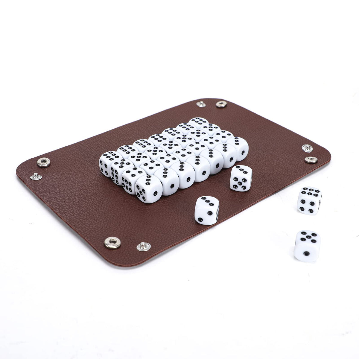 ImnBest PU leather dice cup outer shell offers durable, quiet performance.