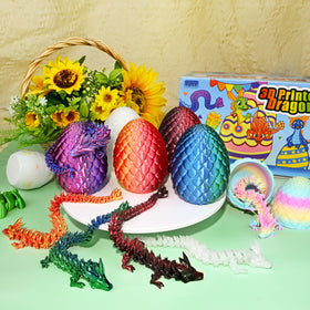Impossmaker 3D-printed dragon eggs with realistic scale details, eye-catching decor and conversation starter