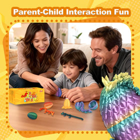 Impossmaker dragon egg articulated joints enable poseable display and play