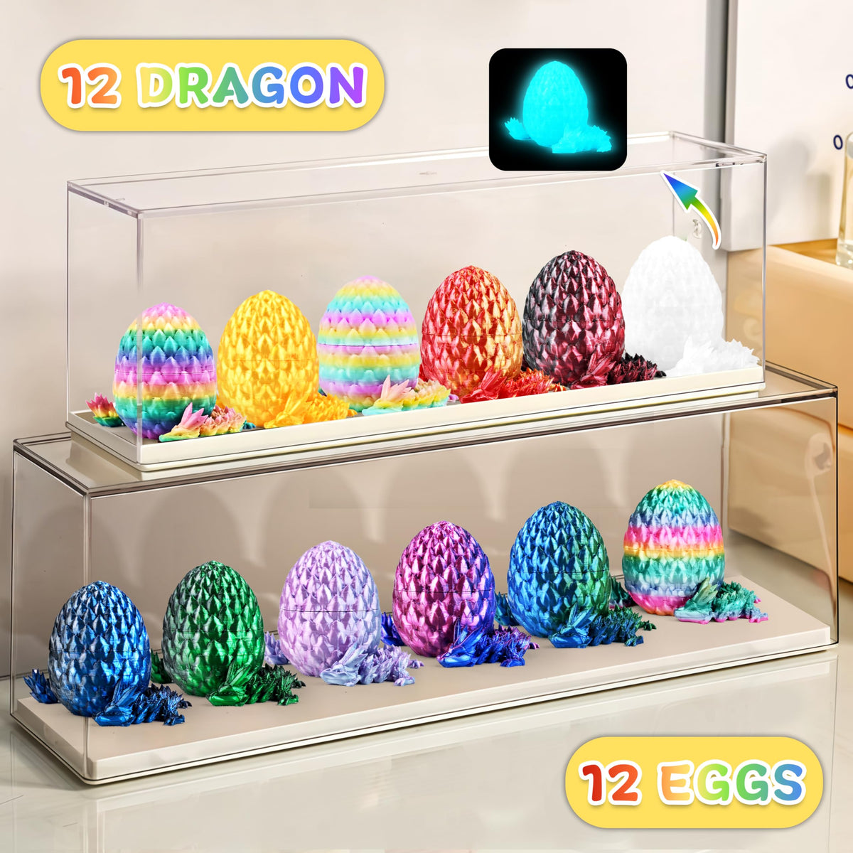 Impossmaker dragon egg opening reveals a surprise dragon inside for kids.