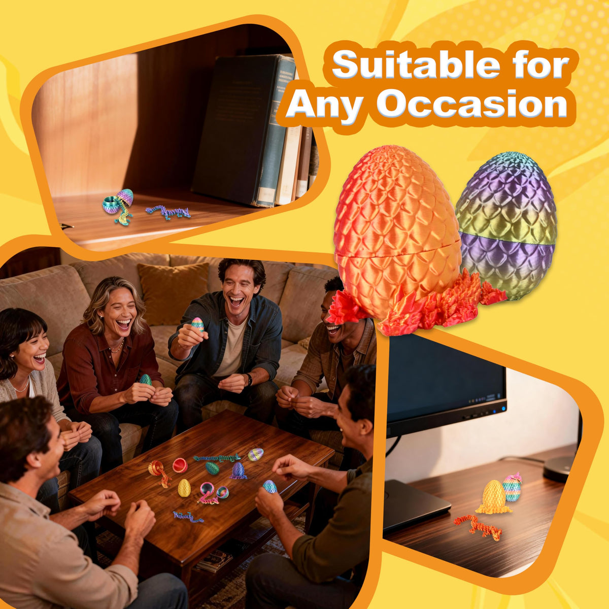 Impossmaker dragon egg prefilled inside offers convenient Easter surprise