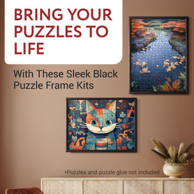 IMPRESA backboard snap-together design enables quick, tool-free puzzle mounting