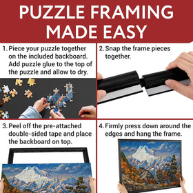 IMPRESA durable construction ensures long-lasting puzzle framing and display