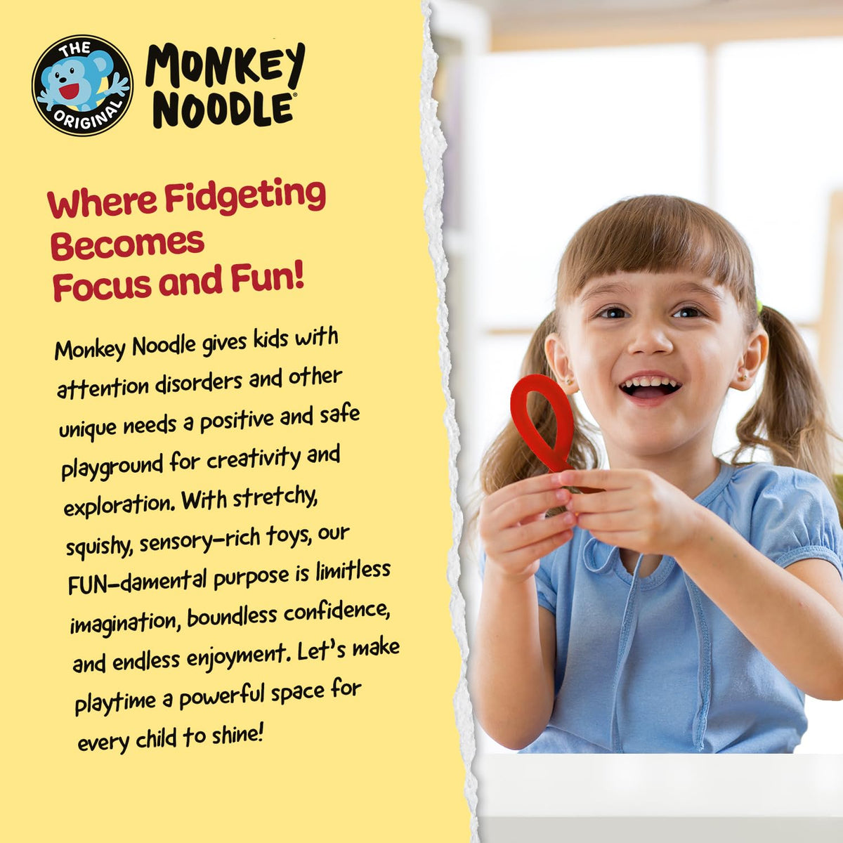 IMPRESA Monkey Foam blocks 5-pack with extra foam for longer play sessions