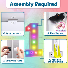 imprsv hot glue assembly guide included for 4ft and 3ft pieces