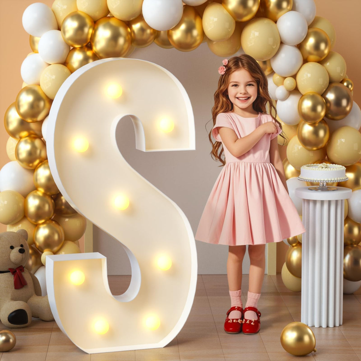 imprsv marquee letters 3ft assembly ready decor for weddings and baby showers