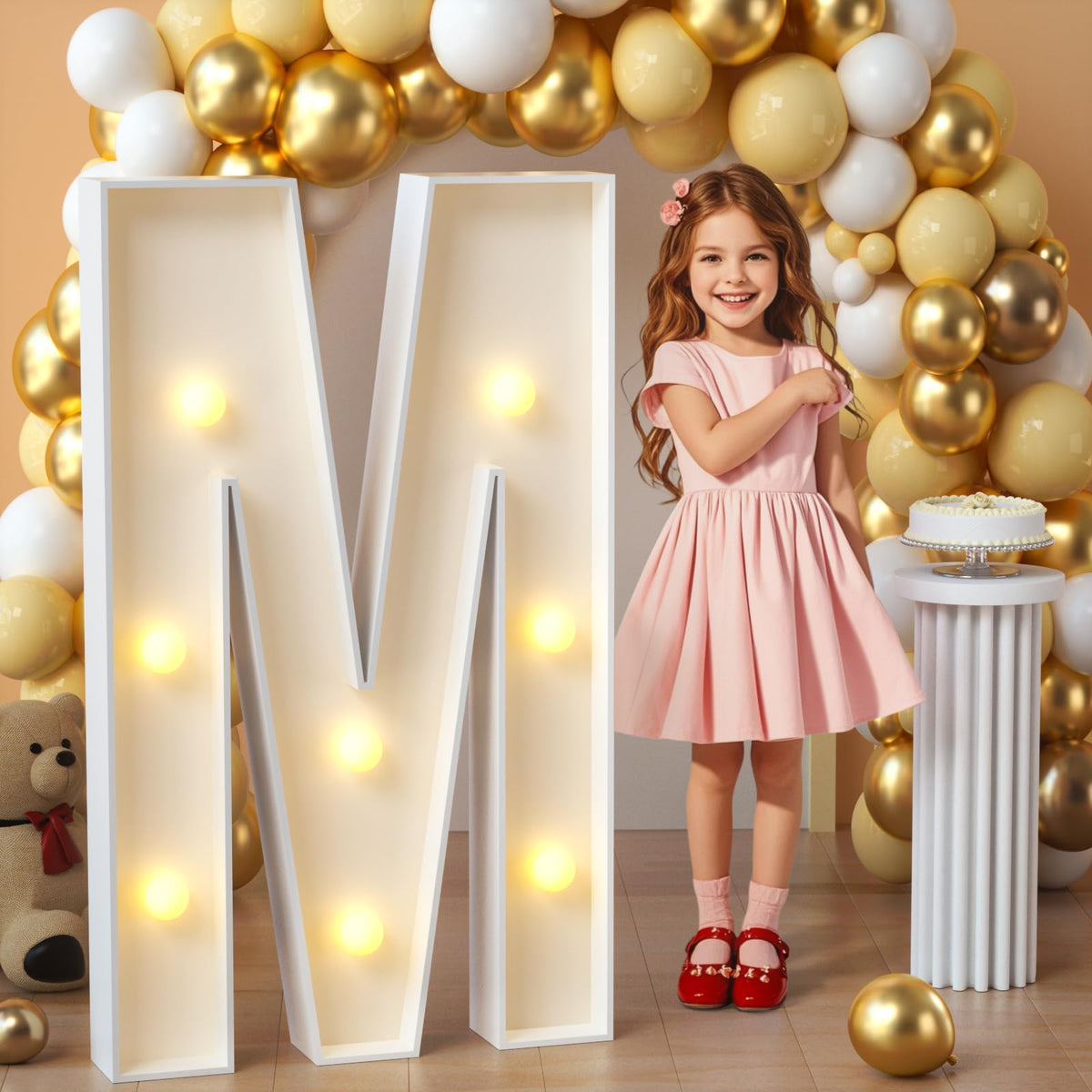 imprsv marquee letters 3ft assembly frames suitable for DIY party decor setups.