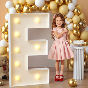 The imprsv marquee letters 3ft assembly kit for a customizable party focal point.