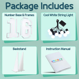 imprsv marquee numbers foam boards assembly guide aids quick setup