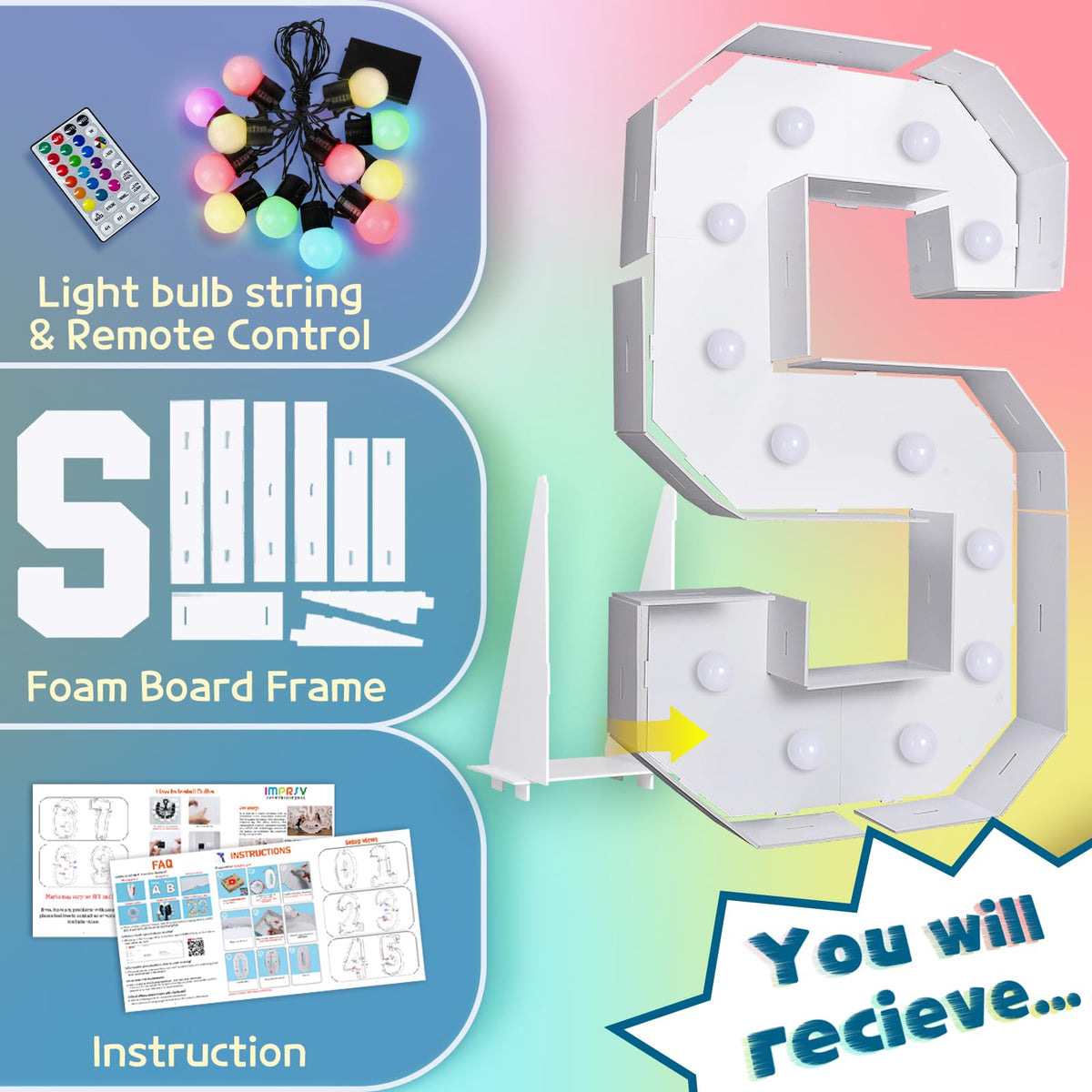 imprsv party ambience with colorful lights enhances photo moments