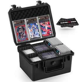 INCHOICASES card case front view with rugged exterior for safe transport
