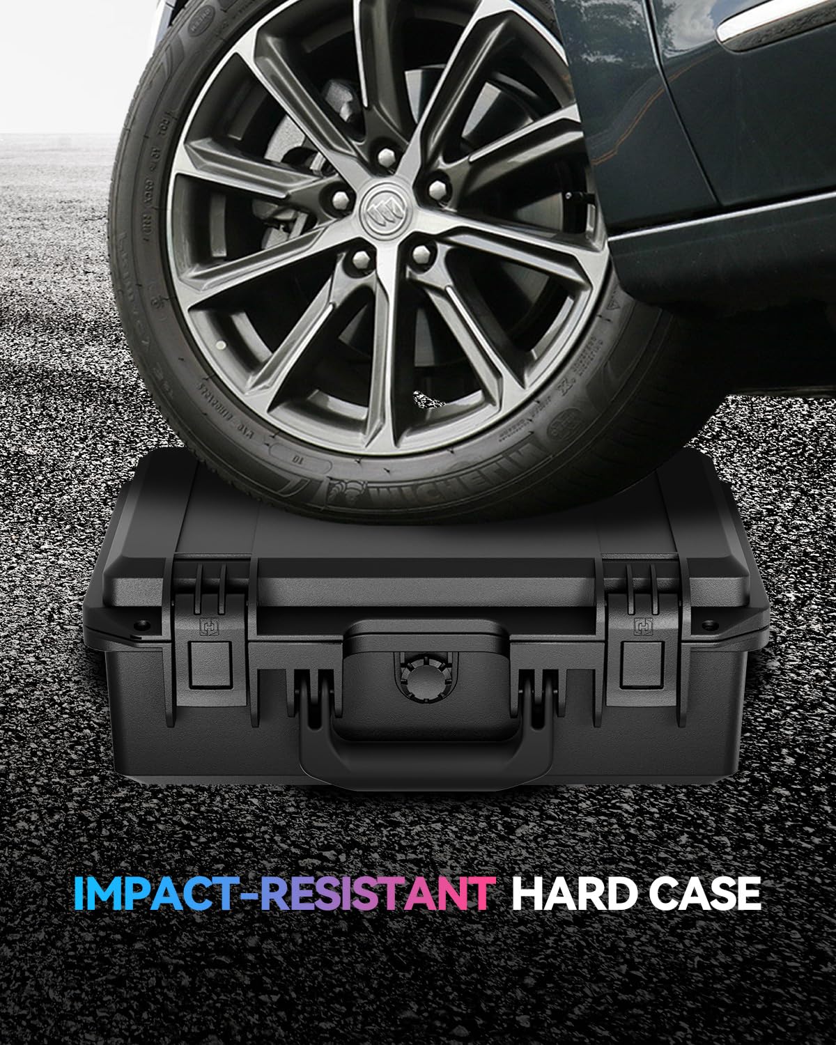 INCHOICASES card case IP67 waterproof case protects contents during transport