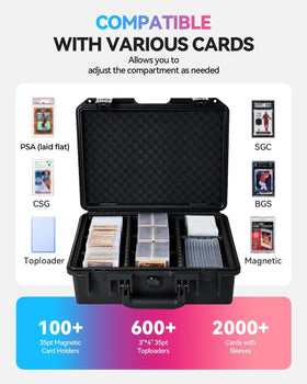 INCHOICASES card case rugged exterior with aluminum frame