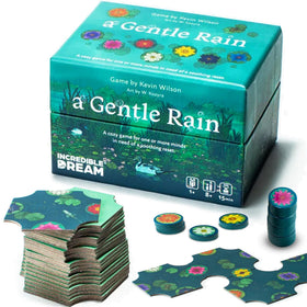 Incredible Dream A Gentle Rain soft-touch tiles invite a calm, focused play session.