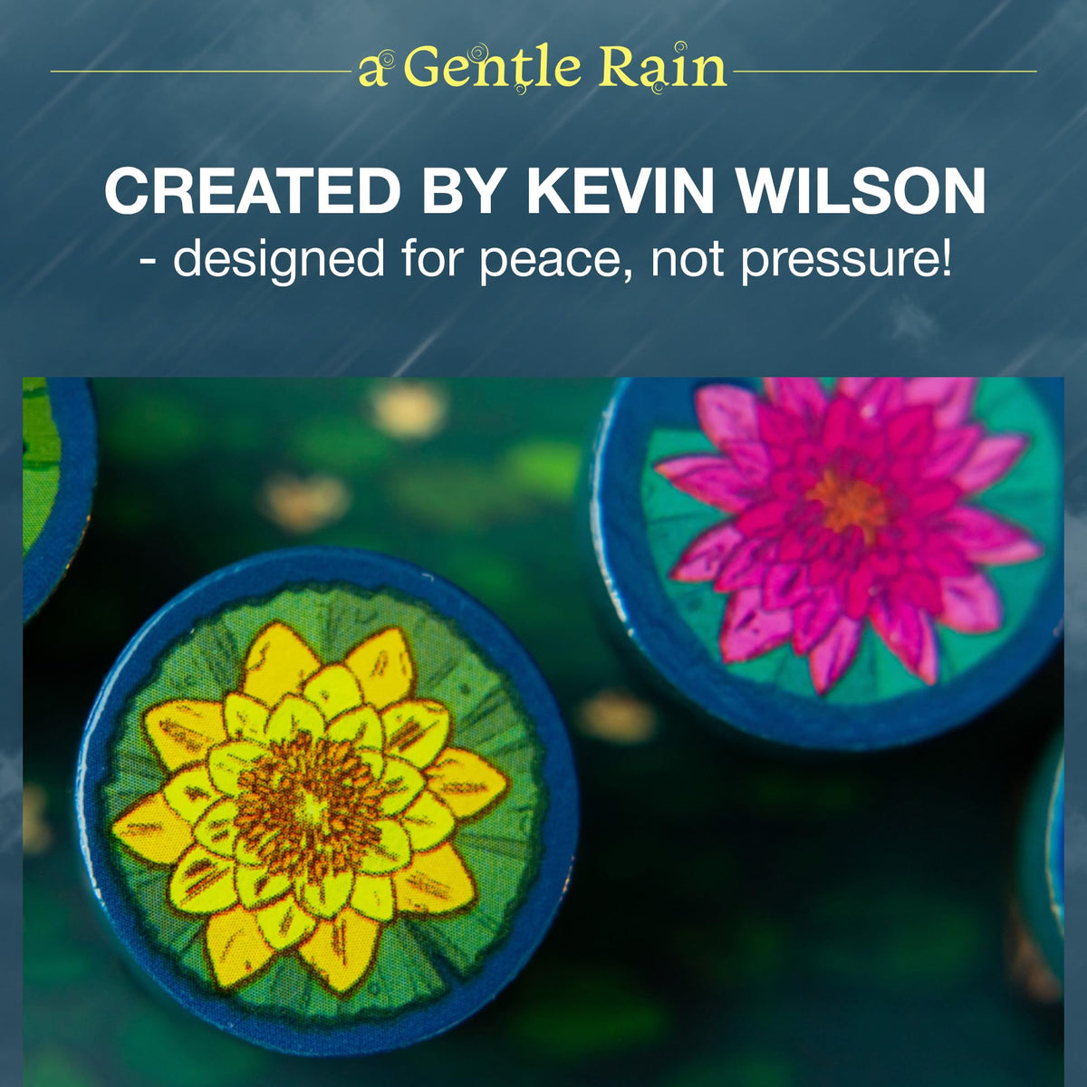 Incredible Dream A Gentle Rain suitable for solo, two-player, or cooperative play.