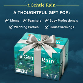 Incredible Dream A Gentle Rain compact design fits pockets for travel-friendly fun.