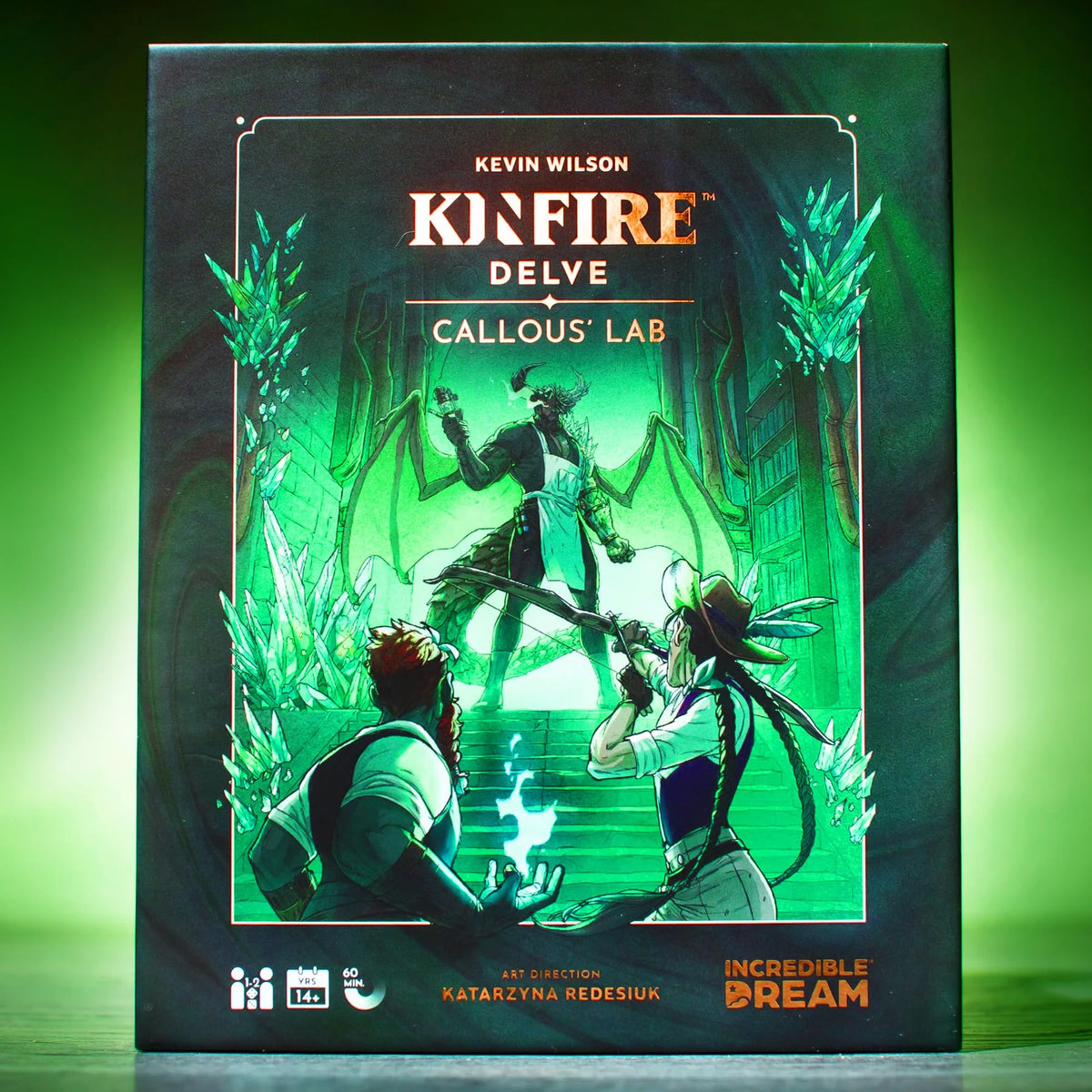 Kinfire Delve offers 60+ minutes of intense play with modular components.