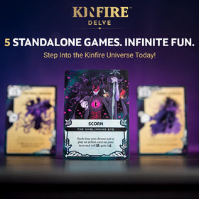 Incredible Dream Kinfire Delve solo and co-op play setup in action.