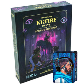 Incredible Dream Kinfire Delve stockade box front shows compact, ready-to-play setup.