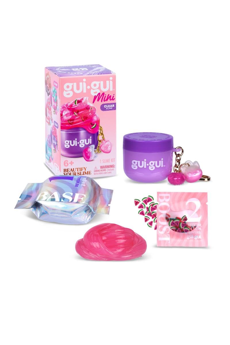 Increditoyz Gui Gui Mini Slime Jar booster sachet improves slime texture