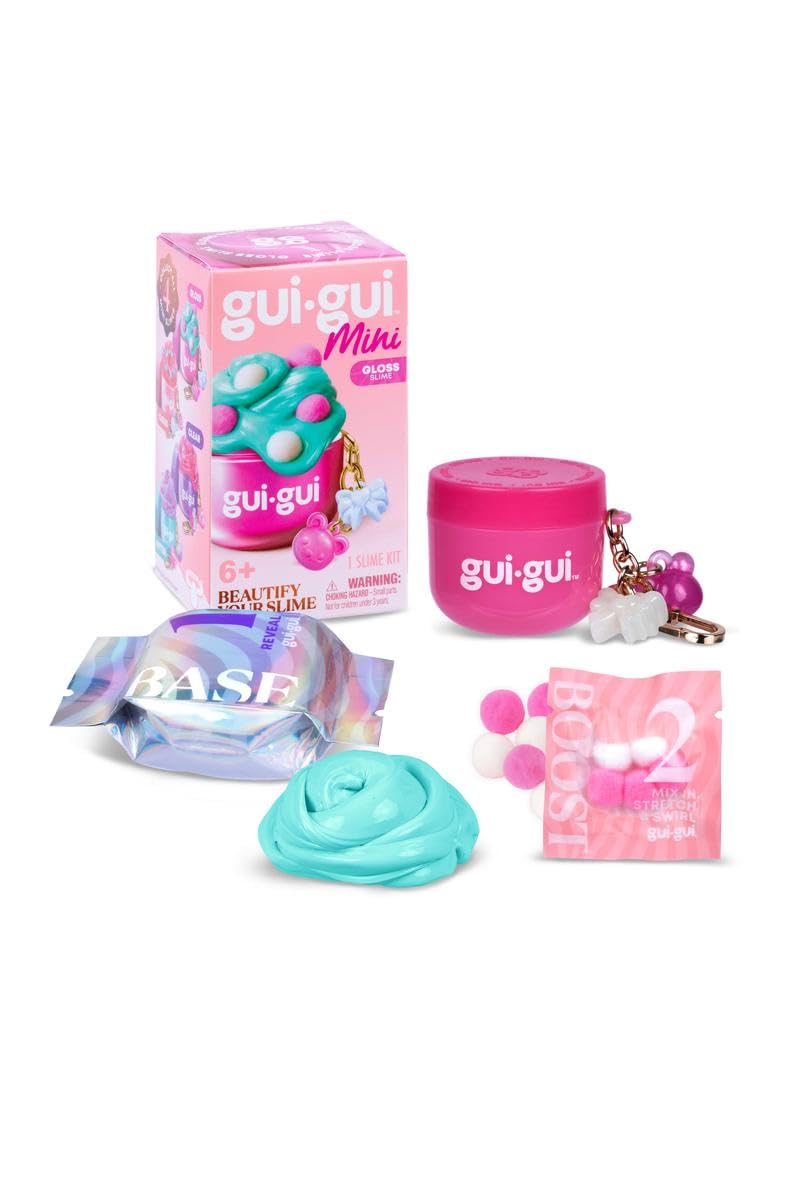Increditoyz Gui Gui Mini Slime Jar decorative charms add sparkle