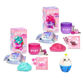 Increditoyz Gui Gui Mini Slime Jar unboxing with portable sensory play